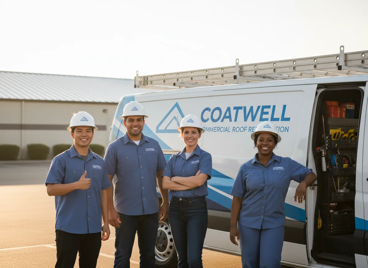 Commercial roof coating company in Keensburg, IL